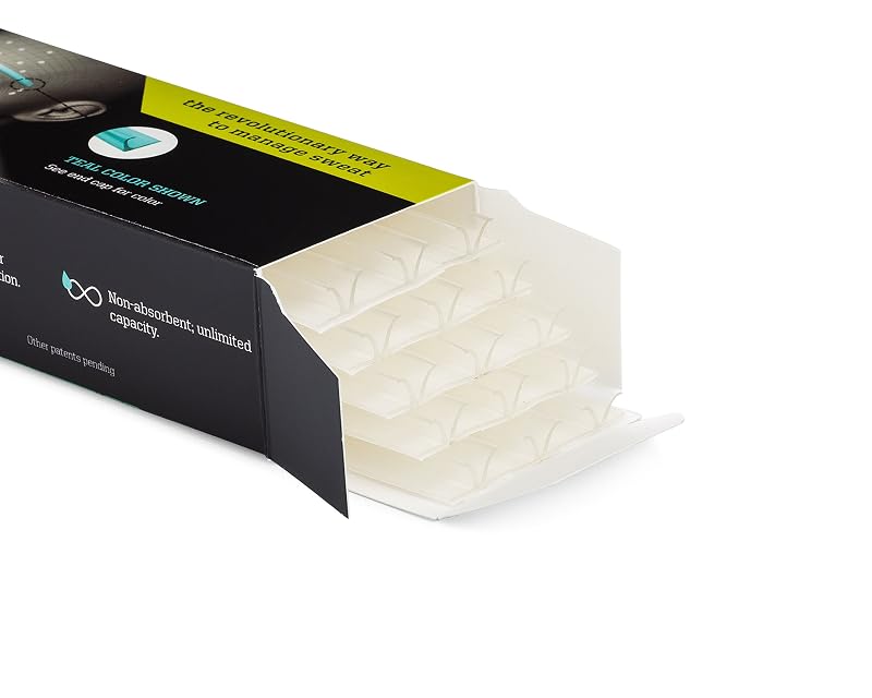 Veo Sweat-Diverting Strips (Clear, 30 Pack) – Adhesive Eye/Glasses Sweat Channeling
