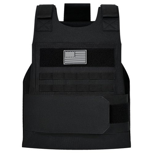 KUIEDIS Tactical Vest Outdoor, Adjustable Security Training Protective Outdoor Vest,Suitable for Police Fbi Vest Gilet Equipment