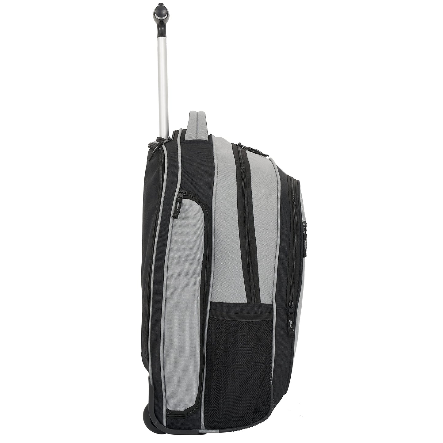 Wrangler Travel Duffel or Backpack Dobson Set, Charcoal, 19" Rolling Backpack