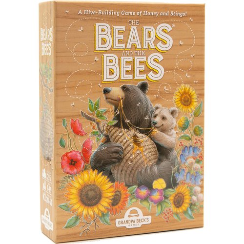 Grandpa Beck's Games The Bears and The Bees | Strategic Tile Laying Card Game for Kids, Teens, Family & Adults | from The Creators of Cover Your Assets | 2-5 Players Ages 7+