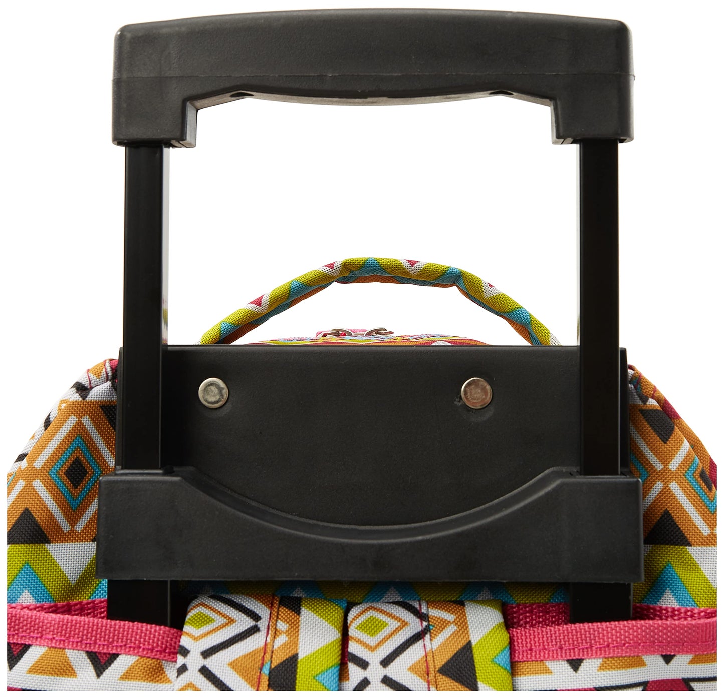 Rockland Double Handle 17" Rolling Backpack, Tribal
