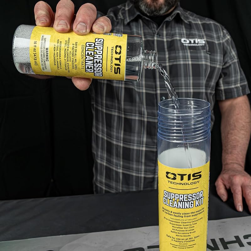 Otis Suppressor Cleaning Kit - Complete Carbon Debris Removal System
