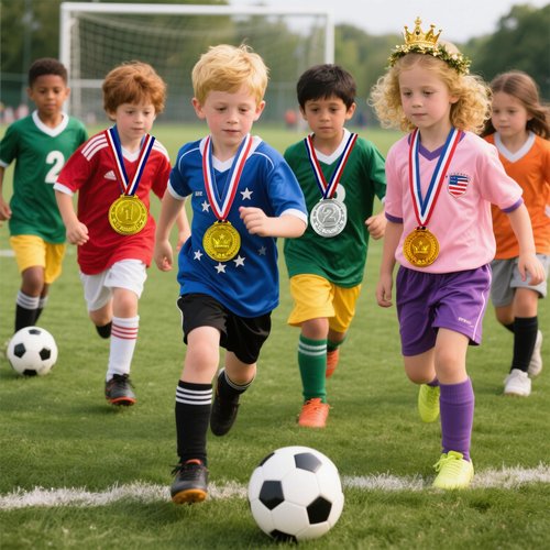 Flyekist 36 Pieces Plastic Winner Award Medals for Kids, Childrens Plastic Gold Silver Bronze Medals for Sports, Games Competitions, Party Favors and Decorations