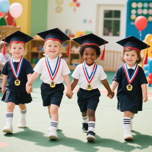 LZHZH 30 Pcs Graduation Medallion 2", Graduation Award Medal with Neck Ribbon, Graduation Medals for Students Graduation Party Favors Supplies