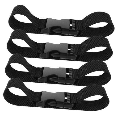 BRIGHTFUFU 4pcs Adjustable Cone Organization Straps Lightweight and Durable Carrier for Football and Soccer Training for Agility Drills and Gym Workouts Cone Storage