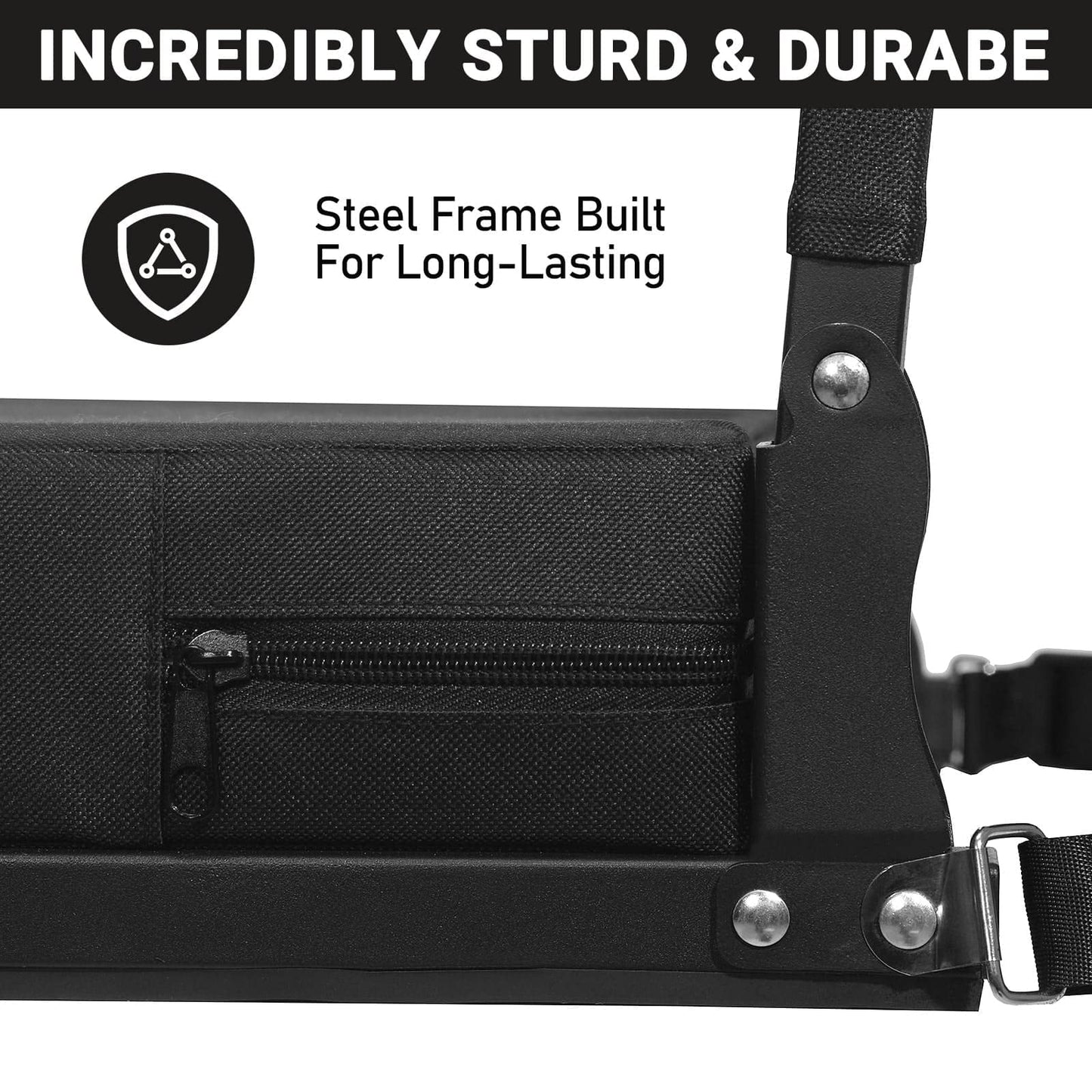 Sheenive Stadium Seats for Bleachers with Back Support 2 Pack, 13.5" Extra Deep, 2.8" Cushion, 380LB Each, Set of 2 Padded Folding Bleacher Chairs for Football Baseball Sports Events