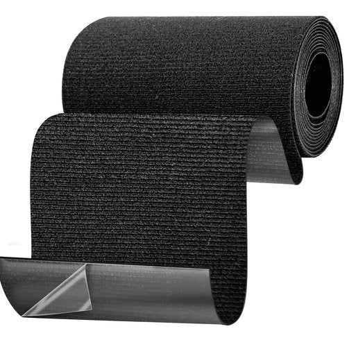 Tikfoam Repair Tape for Fabric, Awning, Tent, Canvas, Sail, Car and Boat Cover, Waterproof Heavy Duty Patch for Tear or Hole, Black