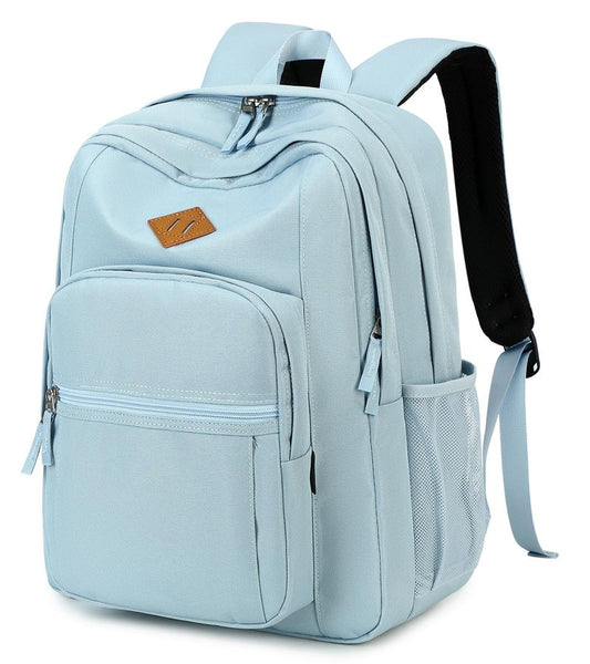 abshoo Classical Basic Womens Travel Backpack For College Men Water Resistant Bookbag (LightsteelBlue)