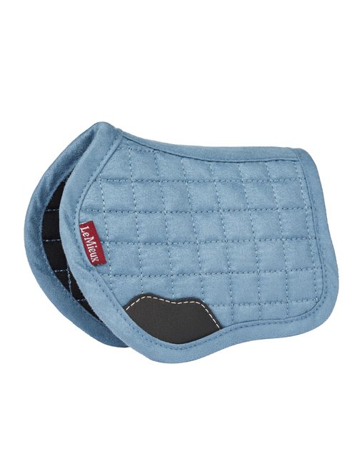 LeMieux Toy Pony Saddle Pad for Toy Pony - Soft Suede & Cotton Lining - Suitable for Ages 3 Years + - Gift for Kids - Ice Blue