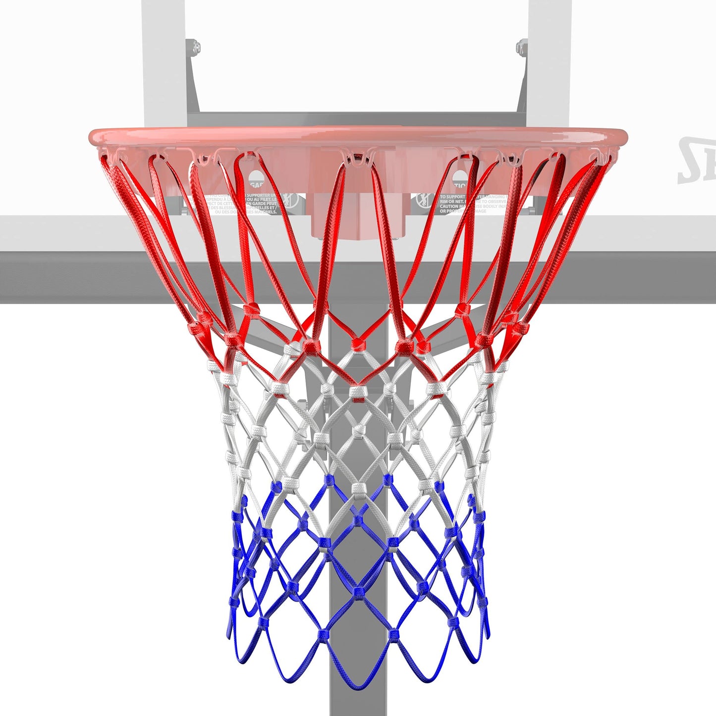 Spalding All-Weather Red, White, Blue Net