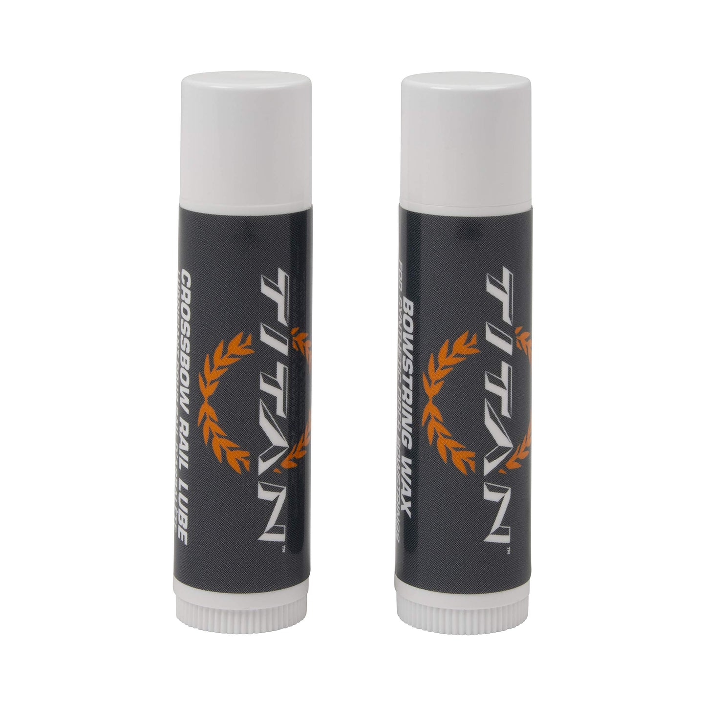Titan Crossbow String Wax & Rail Lube Combo, 2-Pack, White - Made in America