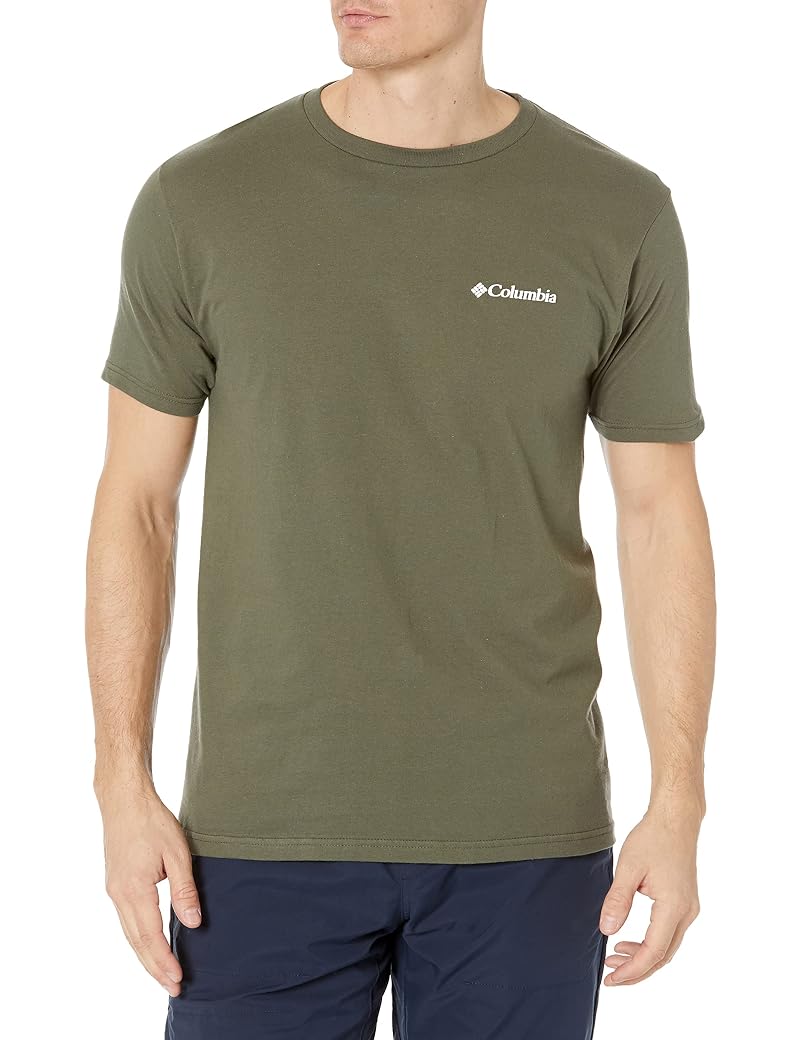 Columbia Men's Graphic T-Shirt - Pesto/Sierra, X Large