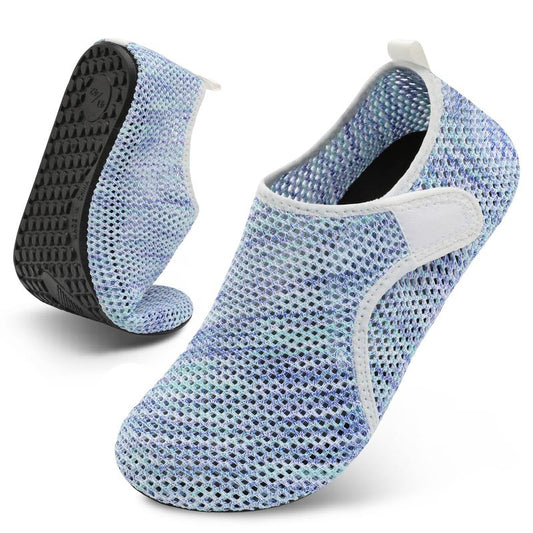 Aqua Socks - Barefoot Water Shoes for Men & Women - Non-Slip, Beach & River, Summer Size