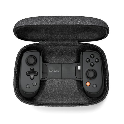 BACKBONE Universal Carrying Case, Travel Case Pro and One Mobile Controller, Foam-Reinforced Felt Molded Shell for Soft, Sleek and Premium Feel, Protects Against Rattles and Bumps
