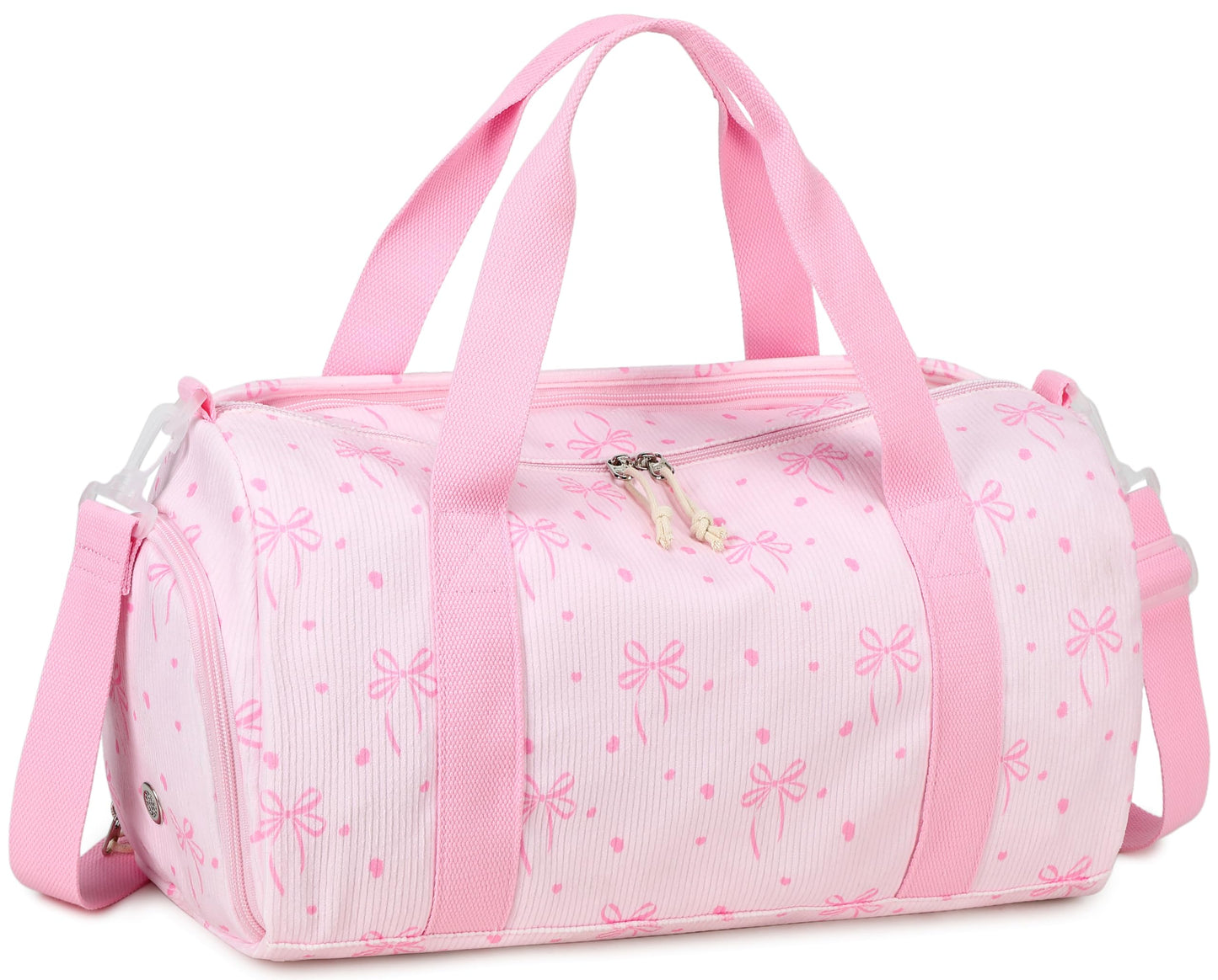 BLUBOON Duffle Bag Girls Kids Cute Gym Bag with Shoes Compartment & Wet Separation Waterproof Sports Overnight Travel Bag