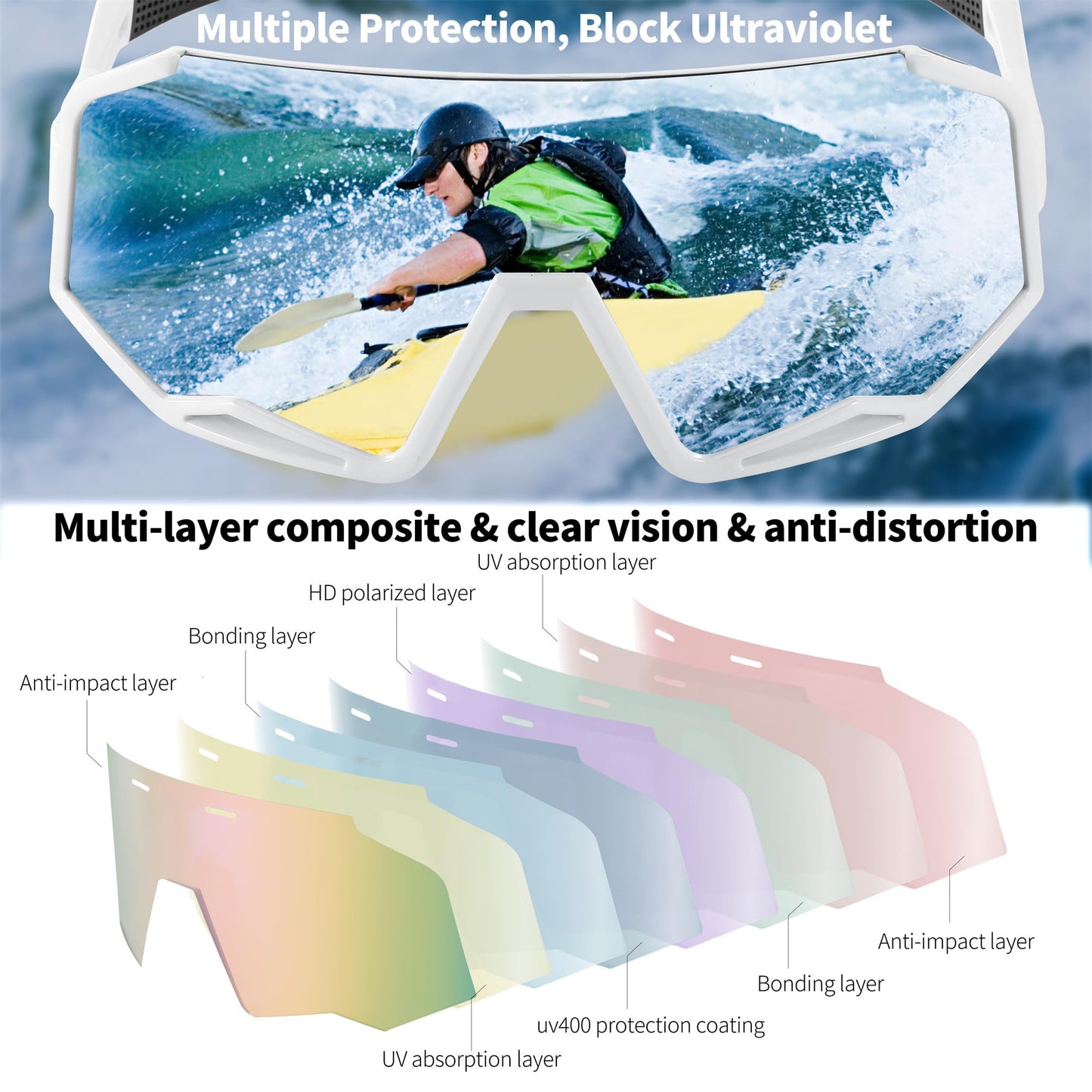 FEISEDY Polarized Cycling Sunglasses Women Men Outdoor Sports Sunglasses Baseball Running Biking Fishing Sunglasses B2994