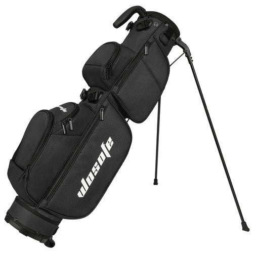 Golf Stand Bag for Men Women 3-Way Dividers Lightweight Par 3 Driving Range Executive Courses Portable and Durable with Adjustable and Detachable Dual - Shoulder Straps Rain Cover