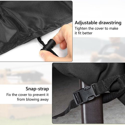 MUTUSHI Rowing Machine Cover Concept 2 Rower Accessories Waterproof Dustproof Fitness Equipment Cover Fit for Concept 2 Rowing Machine 95" L x 24" W x 40" H Black