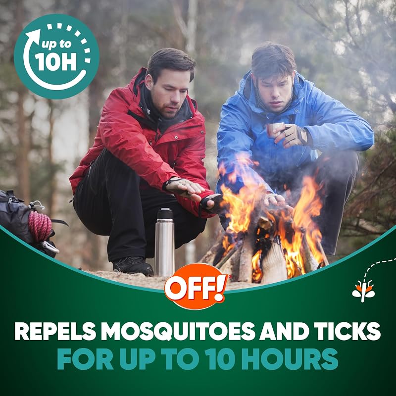 OFF! Deep Woods Max Insect Repellent 20% Picaridin, DEET-Free, 10 Hour Protection, 7.5 oz (Pack of 2) Variation of THIS listing