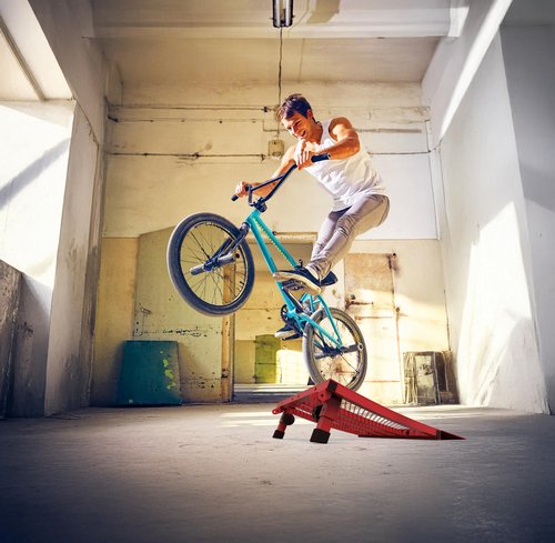 Freshpark Industries | Portable Mini Jump for BMX, MTB, RC, StaCyc, OneWheel, and More | All Ages