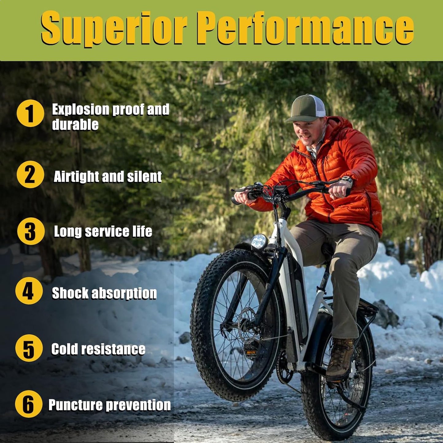 2 Pack 26x4 Fat Tire Bike Tube with 32 mm Schrader Valve, Premium Butyl Rubber 26x4 Tube with 2 Tire Levers Compatible with 26x3.5 26 x 4.0, 26x4 Bike Tube for Mountain/E Bike