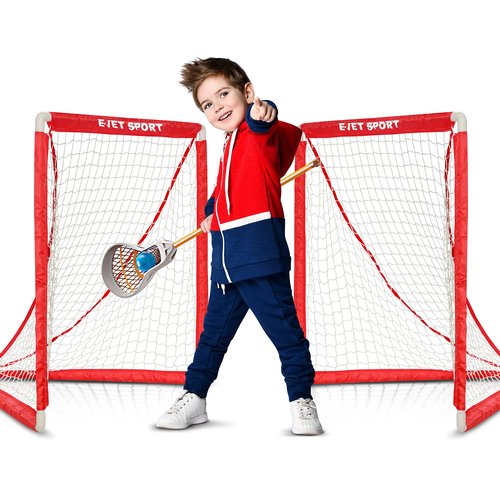 Lacrosse Goals for Youth & Kids Children Teens Backyard Training, Practice & Exercise, Set of 2