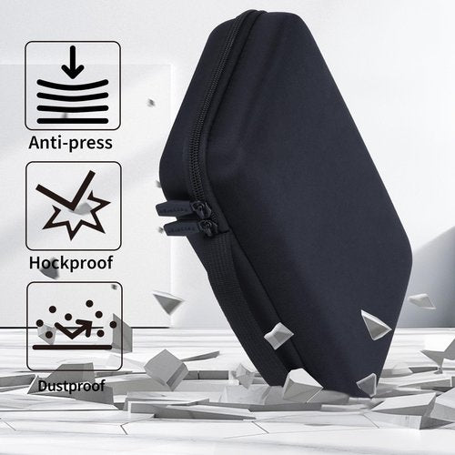 Peyyargo Case Compatible for 12 Darts, Built-in Storage Tubes and Pockets for Flights, Tips, Shafts, Holds Darts and Extra Accessories (Black)