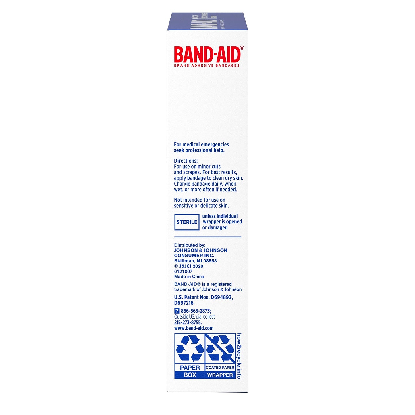 Band-Aid Brand Sterile Tough Strips Adhesive Bandages for First Aid & Wound Care, Durable Protection & Comfort for Minor Cuts & Scrapes, Heavy-Duty Fabric Bandages, Extra Large, 10 ct (Pack of 2)