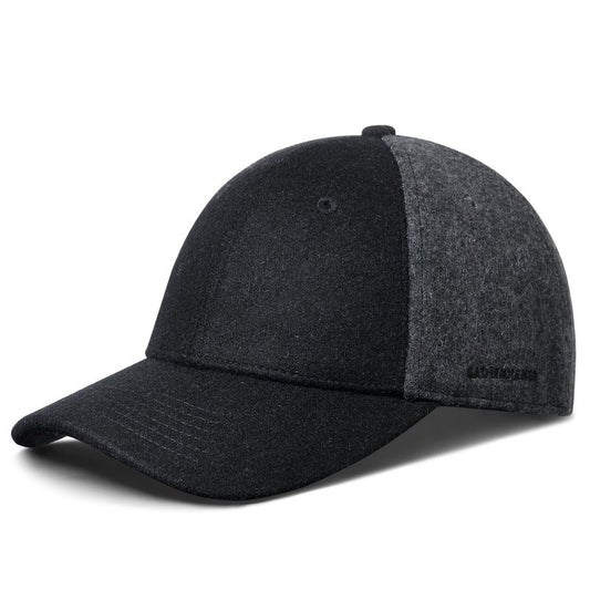GADIEMKENSD Winter Baseball Caps 60% Wool Warm for Mens Gray