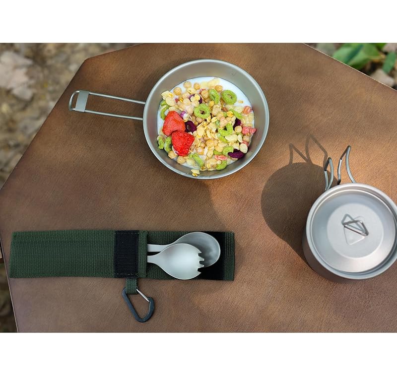SANTTA Titanium 3-in-1 Spork – Spoon, Fork & Bottle Opener (Variation: 3-IN-1 SPORK)
