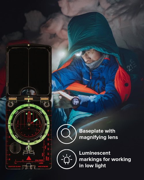 SUUNTO unisex adult Northern Hemisphere compass, USGS UTM, MC-2 NH US