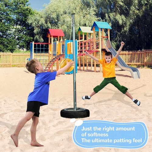 Trymaker Tetherball, Tether Balls and Rope Set, Replacement Tetherball for Kids and Adults Backyard Outdoors