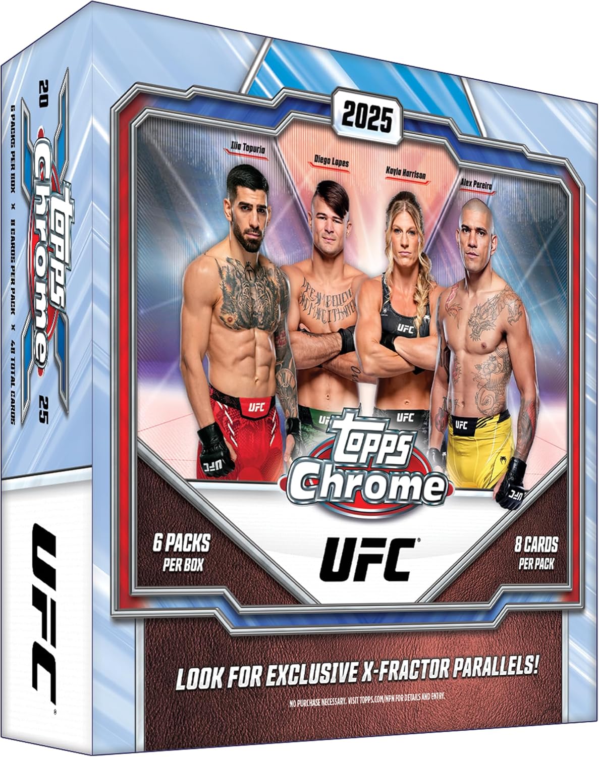 2025 Topps Chrome UFC - Factory Sealed - Mega Box