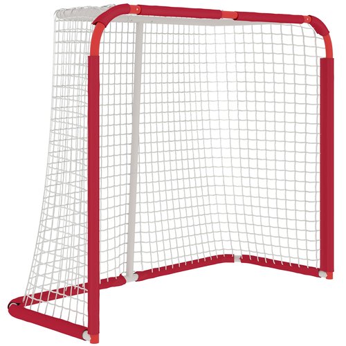 Soozier Soccer Goal, 6 x 2 ft All Weather Practice Soccer Net with Steel Frame, PE Mesh, Soccer Training Equipment for Indoor and Outdoor Use, Easy Assembly