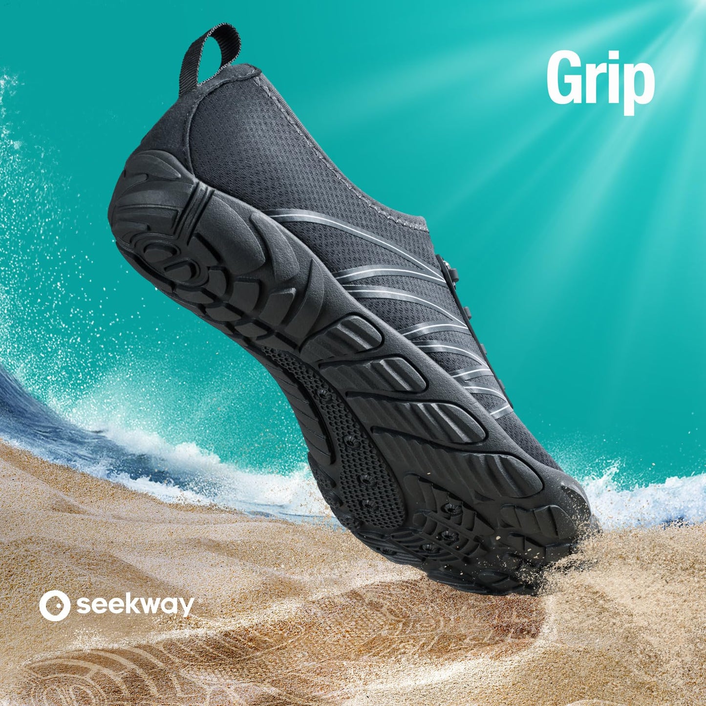 SEEKWAY Water Shoes for Women Adult Quick-Dry Aqua Sock Barefoot Men for Beach Swim River Pool Lake Hiking Kayaking Surfing