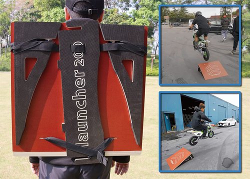 Andjoor Kids Skateboard & Bike Ramp - BMX, Scooter, RC Car & Dirt Bike Ramps with Jumps