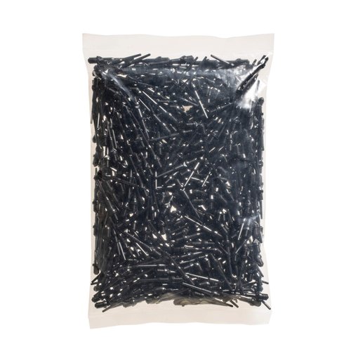 Viper Dart Accessory: Tufflex II 2BA Thread Soft Tip Dart Points, Black, 500 Pack
