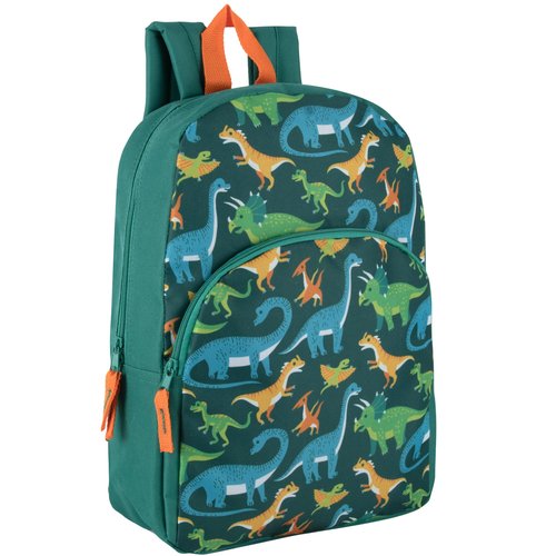 Trailmaker 15 Inch Kids Backpacks for Boys & Girls | Preschool, Kindergarten, Elementary School Backpacks with Adjustable, Padded Straps (Prehistoric Pals)
