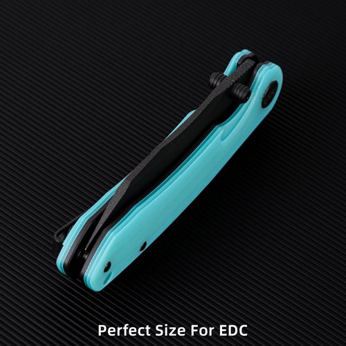 WIXCO Pocket Knife Folding Knife, Tactical Survival Knife G10 Handle,for Outdoor, Survival, Hunting and Camping, Great Gifts for Men Women