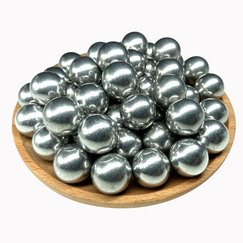 Alien Play 50 x 68 Caliber Self Defense Balls, Hard .68 Cal Aluminum Paintball Balls Fit for Byrna SD LE/TCR Salt Supply S2/Pistelle X-68, 7.3 Grams Solid Kinetic Rounds for Home Defense and Plinking