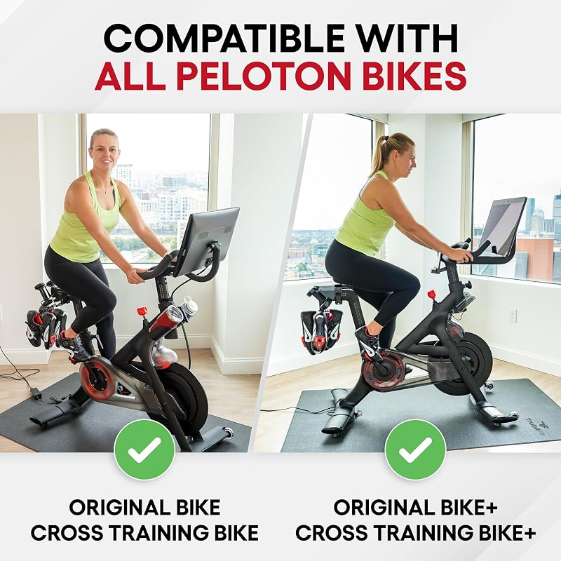Exercise Bike Floor Mat for Peloton Bike+ – 72x36 in, Non-Slip, Waterproof