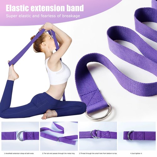 Premium Pilates Equipment for Women - 8-in-1 Home Workout Kit with Ring, Ball & Resistance Bands | Portable Full-Body Training Set & Yoga Accessories