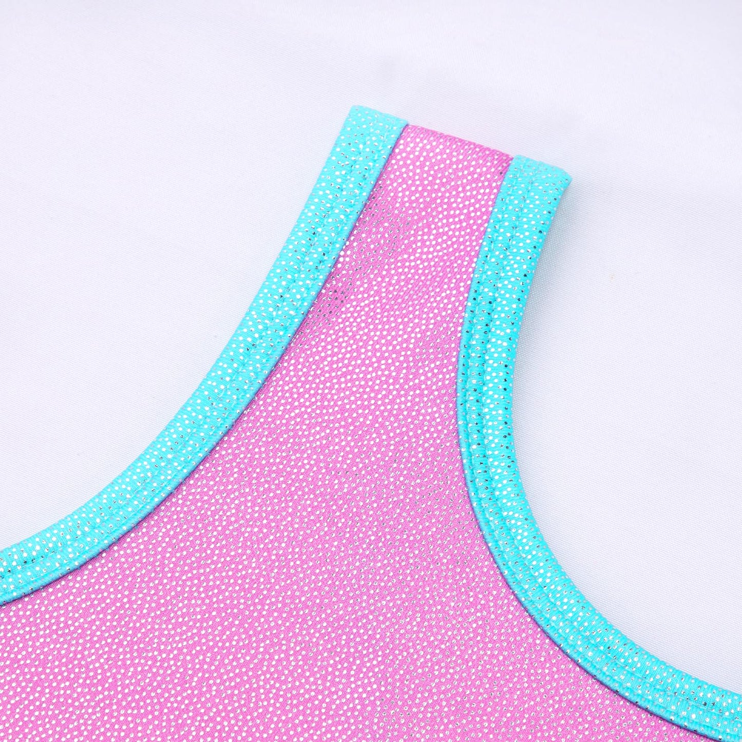 HOZIY Toddler Gymnastics Leotards 3t 2t Mermaid Pink Blue Spliced Practice Tumbling Outfits for Kids Dance Biketard Leo
