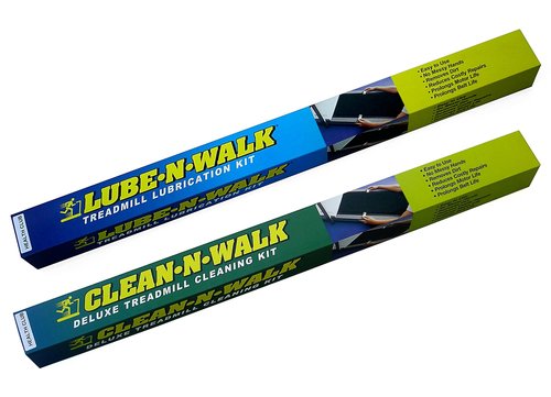 Lube-N-Walk & Clean-N-Walk (Health Club Combo Kit) Original Treadmill and Cleaning and Lubrication Kit - Official Partner for Major Treadmill Manufacturers