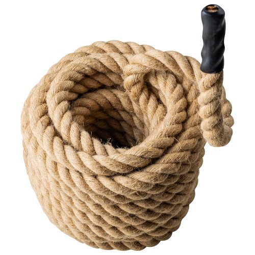Happybuy Gym Climbing Rope, 1" Diameter 50 ft Length, Fitness Training Rope for Adults, Great for Gym, Climbing and Home Exercises