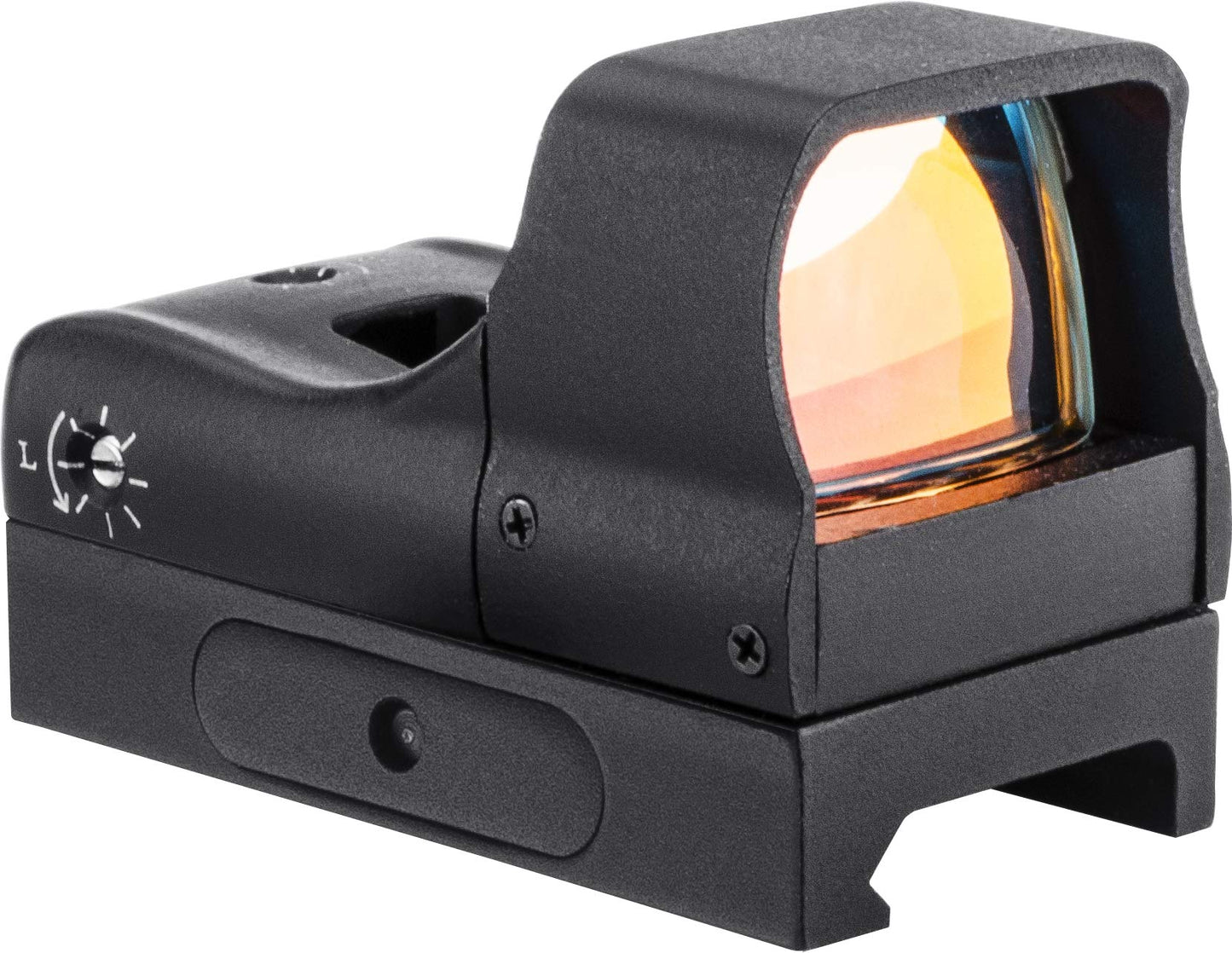 BARSKA 1x30mm ION Reflex Red Dot Sight – 3 MOA Dot, Adjustable Brightness, Quick-Release Picatinny/Weaver Mount, Unlimited Eye Relief