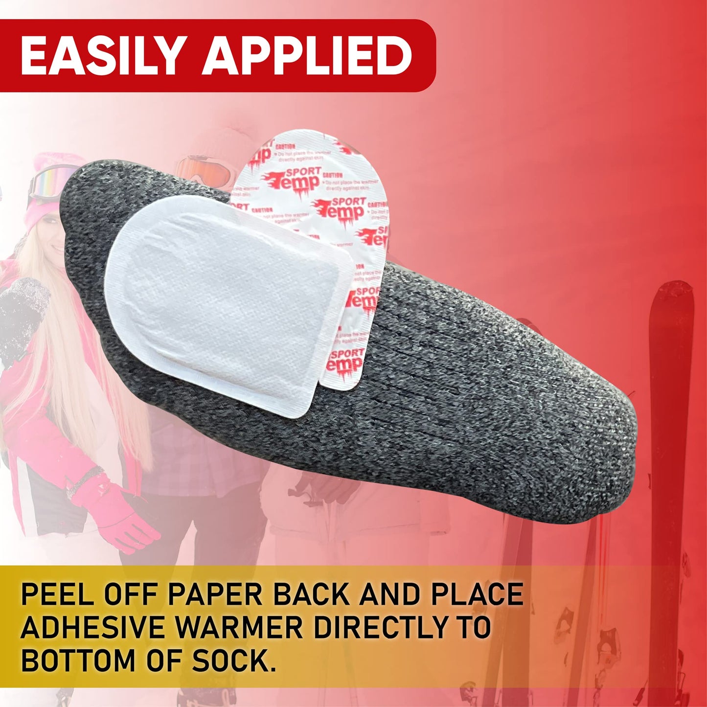 Hand & Toe Warmers - Variety Pack, 30 Pairs Hand Warmers, 10 Pairs Toe Warmers With Adhesive - Safe, Easy, All Natural - Air Activated, Body, Hands & Toes -Odorless Hot Hand & Toe Warmer - Sport Temp