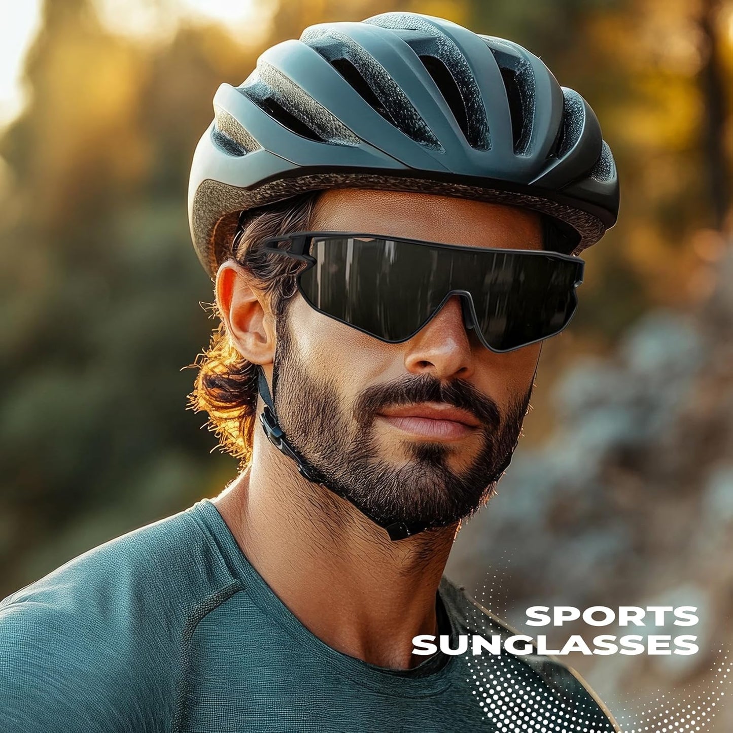 KALIYADI Polarized Sunglasses-Womens Sport Mens-Sunglasses: Lightweight Women Sun Glasses Running Cycling UV400 Protection