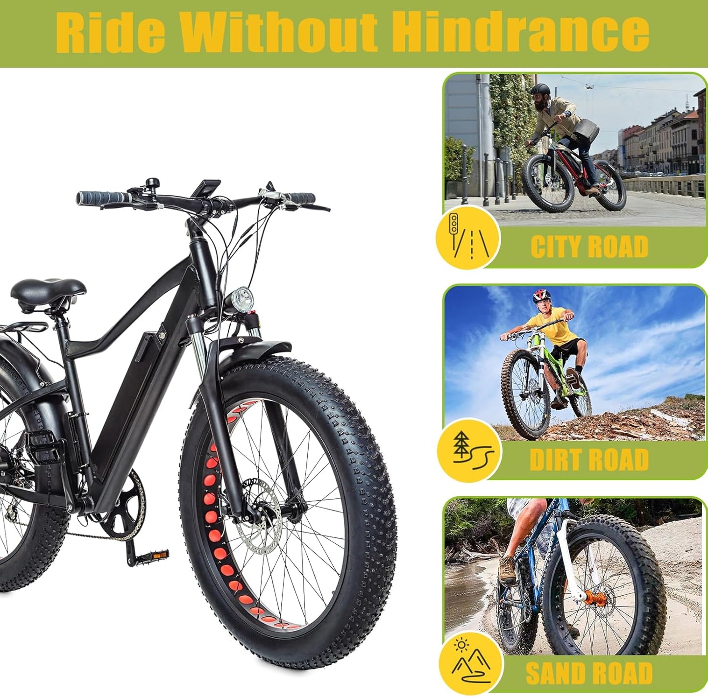 2 Pack 26x4 Fat Tire Bike Tube with 32 mm Schrader Valve, Premium Butyl Rubber 26x4 Tube with 2 Tire Levers Compatible with 26x3.5 26 x 4.0, 26x4 Bike Tube for Mountain/E Bike