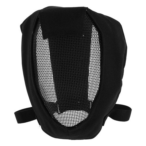 VICASKY Black Metal Mesh 1pc Helmet Operation Gear Steel Fencing Mask Masks Activity Archery Guard Attack Field Black Hema Protector Breathable Built Mesh Accessories Full and for Cover Fencing Gear
